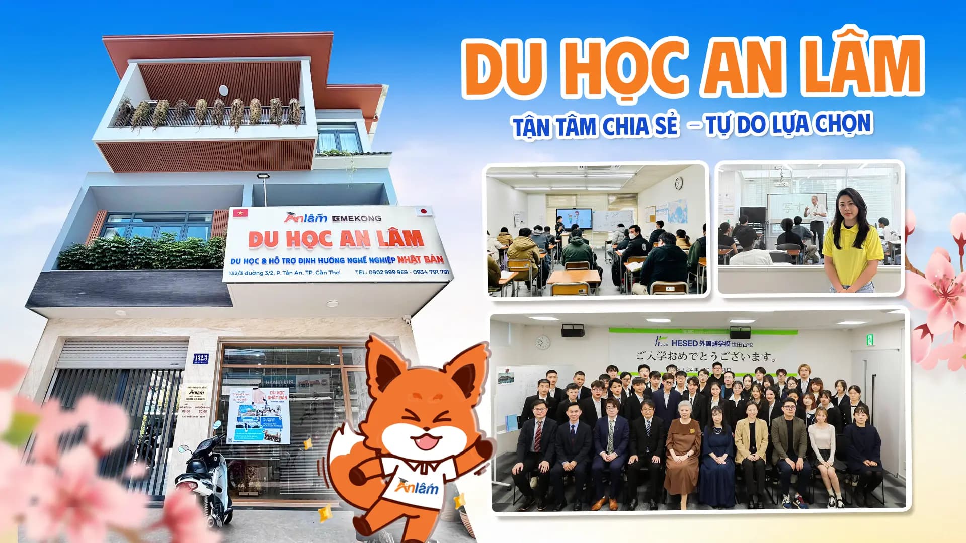 Du Học An Lâm - Tận tâm chia sẻ, tự do lựa chọn